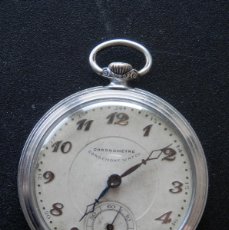 Relojes de bolsillo: RELOJ CHRONOMETRE CORGEMONT WATCH (RARA MARCA) FUNCIONANDO, 50 MILÍMETROS, REVISAR TIJA