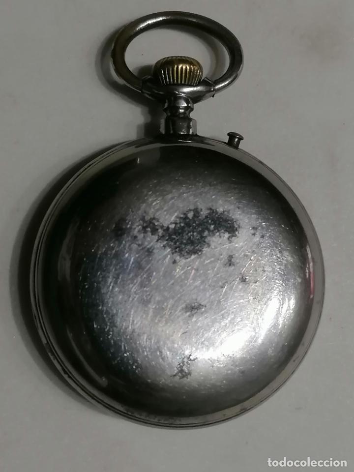 Relojes de bolsillo: RELOJ DE BOLSILLO, CF REGULATEUR EXTRA, DIAMETRO 5 CM, NO FUNCIONA - Foto 2