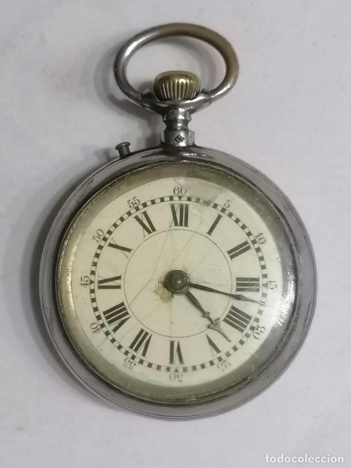 Relojes de bolsillo: RELOJ DE BOLSILLO, CF REGULATEUR EXTRA, DIAMETRO 5 CM, NO FUNCIONA - Foto 1