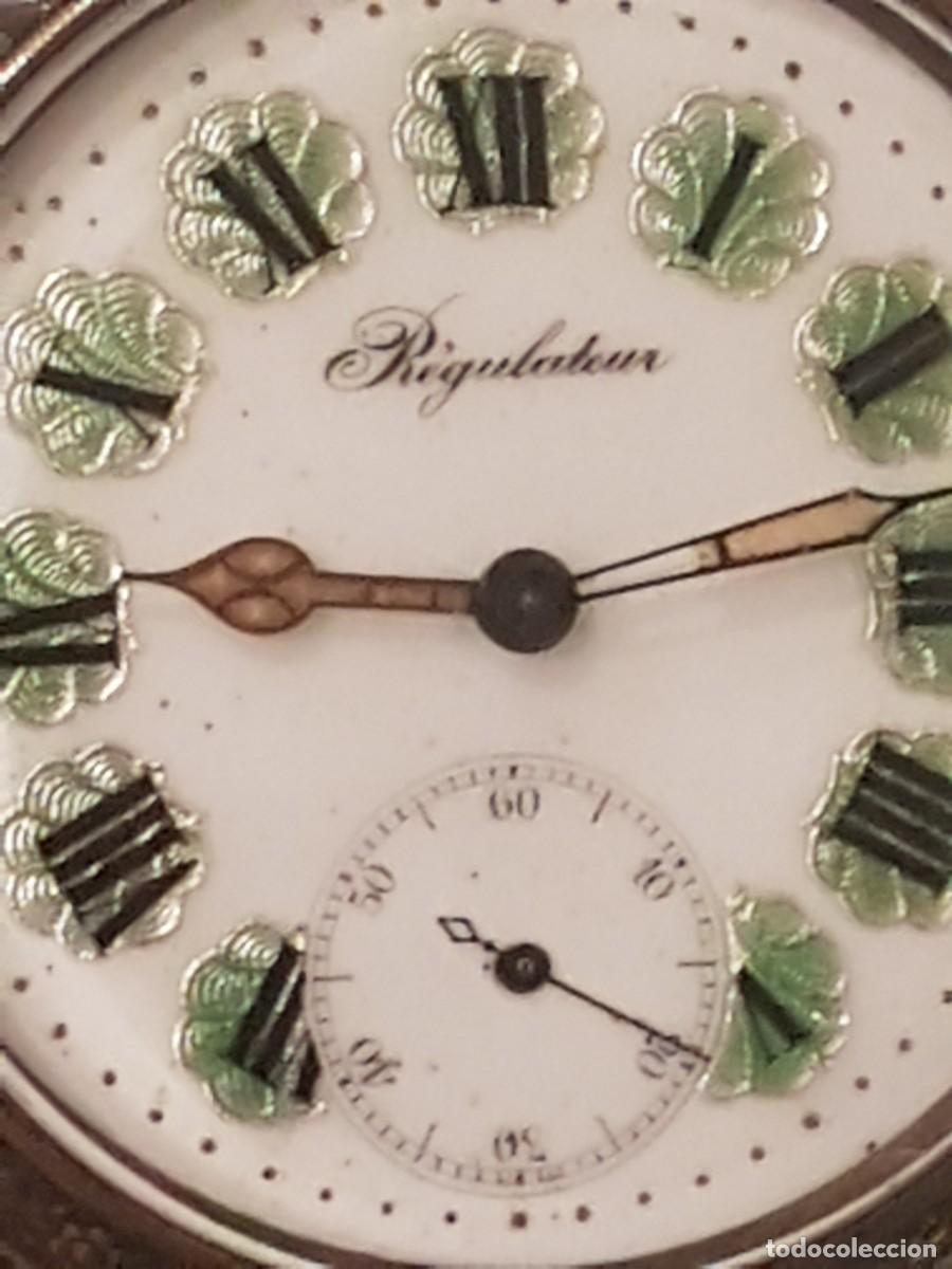 Relojes de bolsillo: RELOJ BOLSILLO GOLIAT REGULATEUR - Foto 10