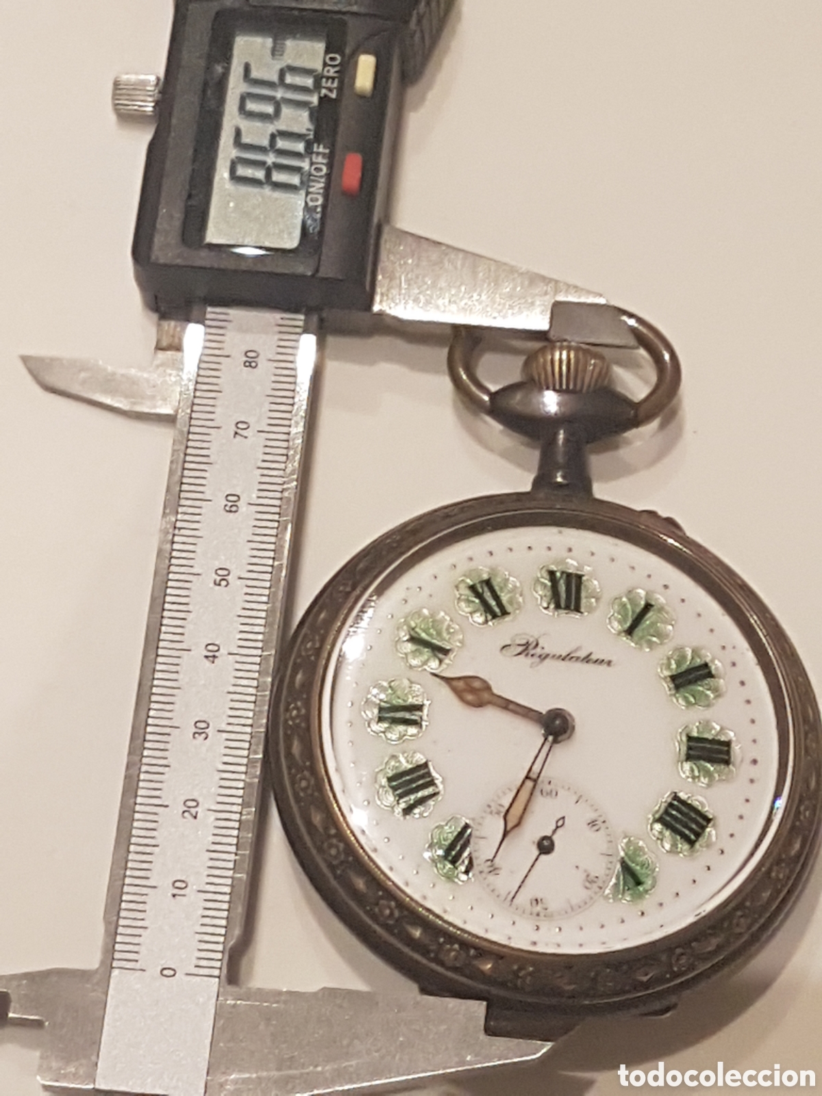 Relojes de bolsillo: RELOJ BOLSILLO GOLIAT REGULATEUR - Foto 12
