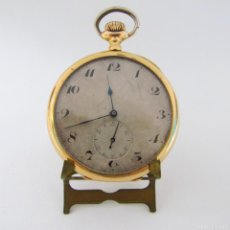Relojes de bolsillo: WALTHAM. RELOJ DE BOLSILLO PARA CABALLERO, LEPINE Y REMONTOIR. ORO 18K. USA, AÑO 1907. - MOVIMIENTO