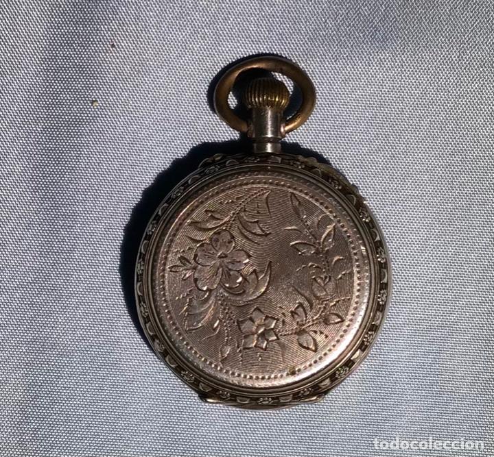Relojes de bolsillo: RELOJ SE&Ntilde;ORA PLATA - Foto 2
