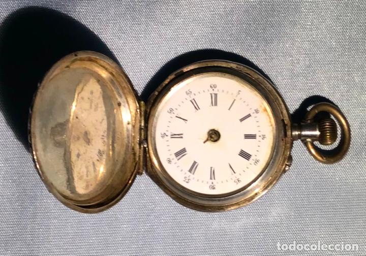 Relojes de bolsillo: RELOJ SE&Ntilde;ORA PLATA - Foto 6