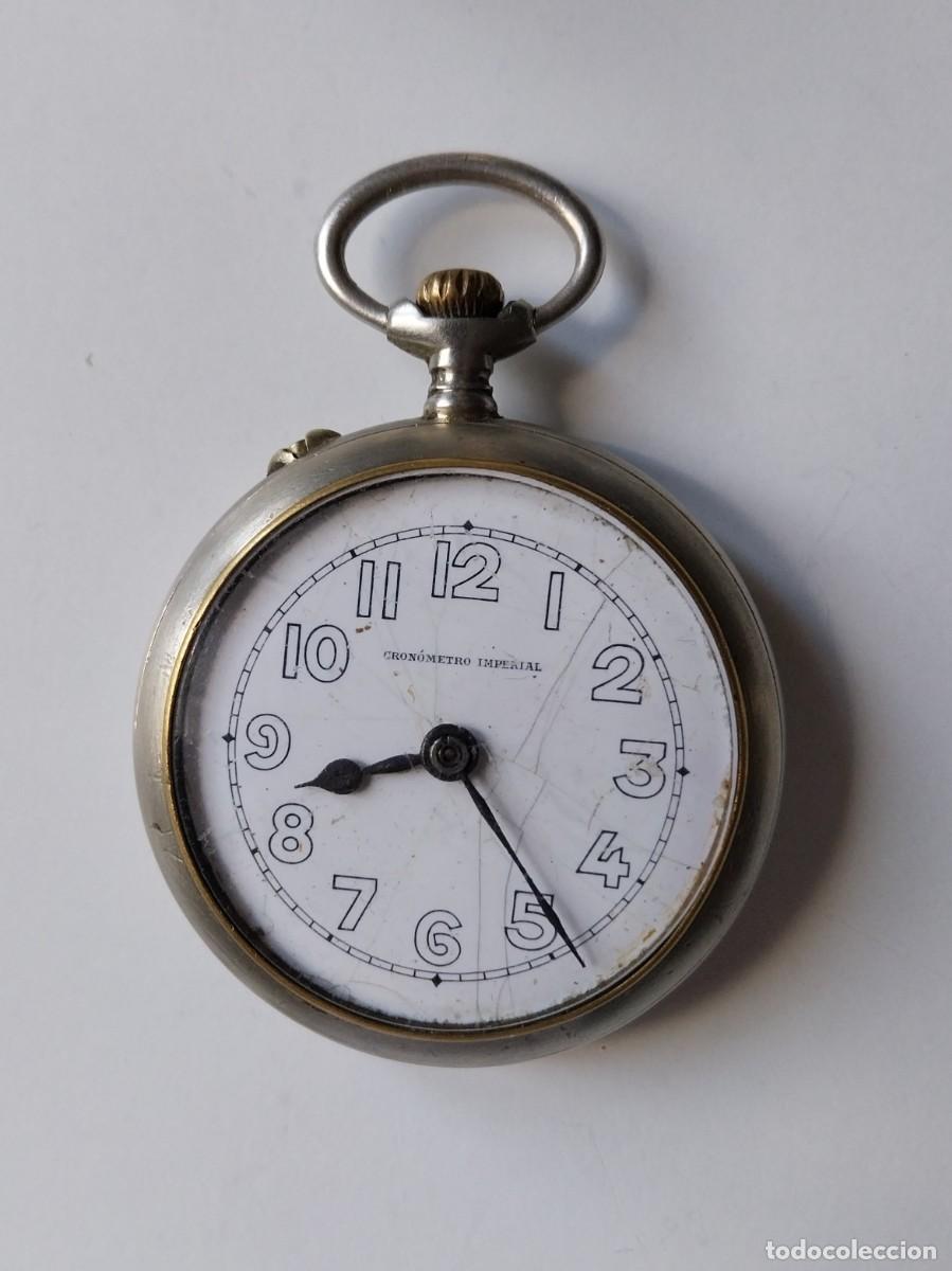 reloj cronometro antiguo de bolsillo ratrapante - Compra venta en  todocoleccion