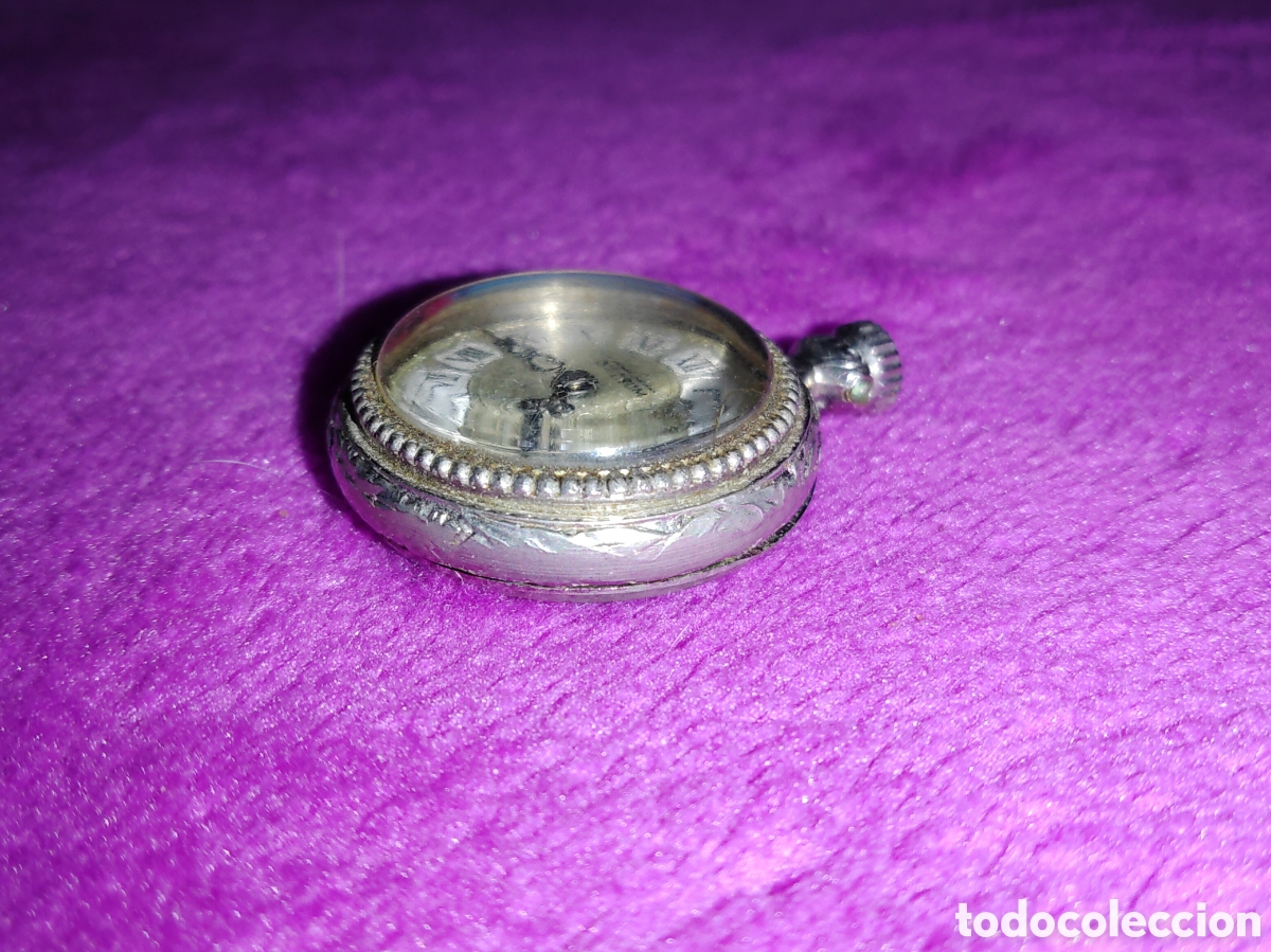 Relojes de bolsillo: RELOJ DE BOLSILLO SUICROM, FUNCIONA - Foto 3