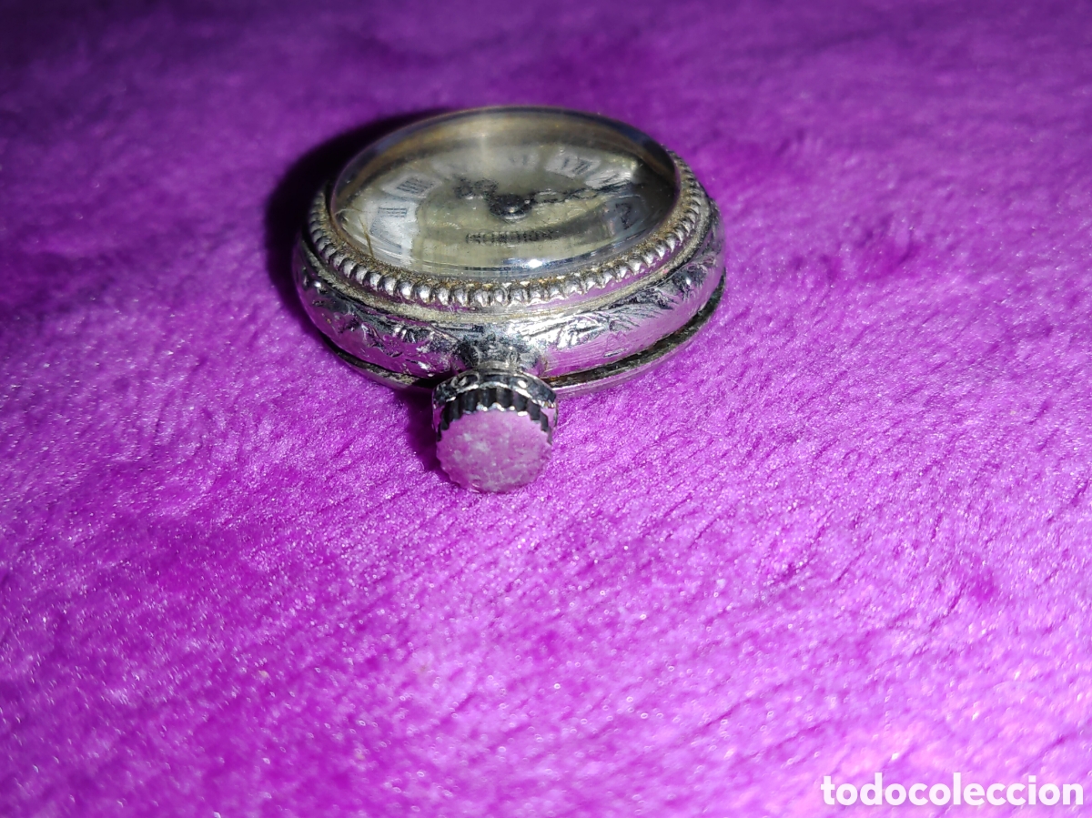 Relojes de bolsillo: RELOJ DE BOLSILLO SUICROM, FUNCIONA - Foto 4