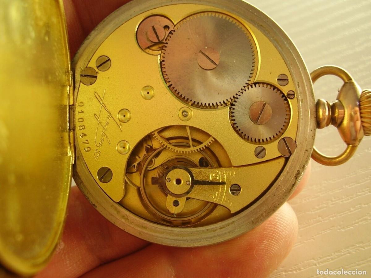 Relojes de bolsillo: Reloj de bolsillo Junghans - Foto 4