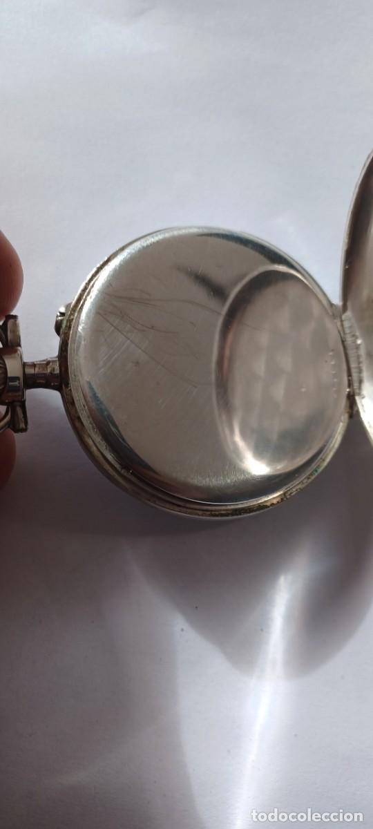Relojes de bolsillo: Rel&oacute;gio de Bolso em Prata e Ouro - Foto 4