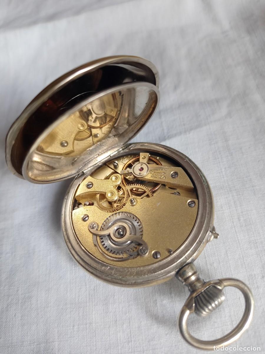 Relojes de bolsillo: Reloj de Bolsillo marca Terminus 1900-1920 Funciona - Foto 2