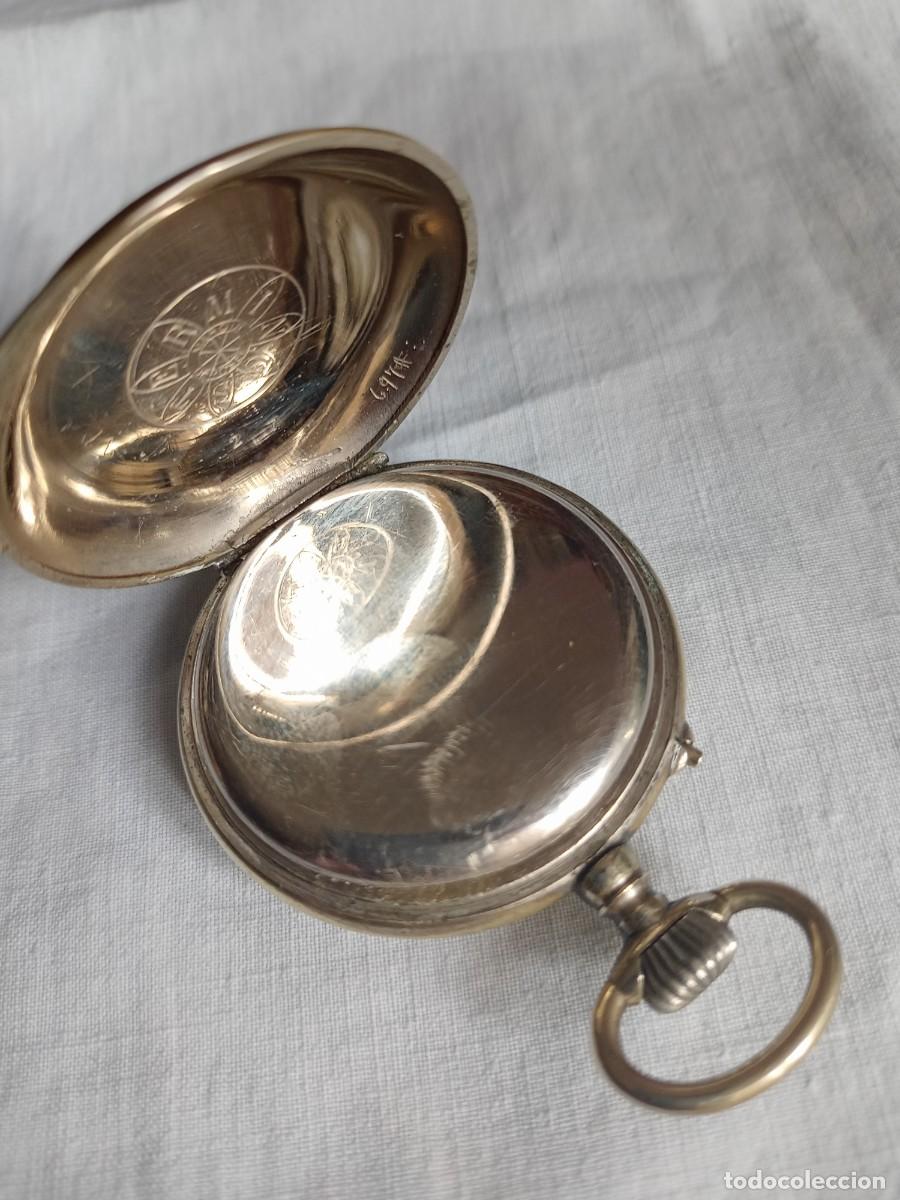 Relojes de bolsillo: Reloj de Bolsillo marca Terminus 1900-1920 Funciona - Foto 4