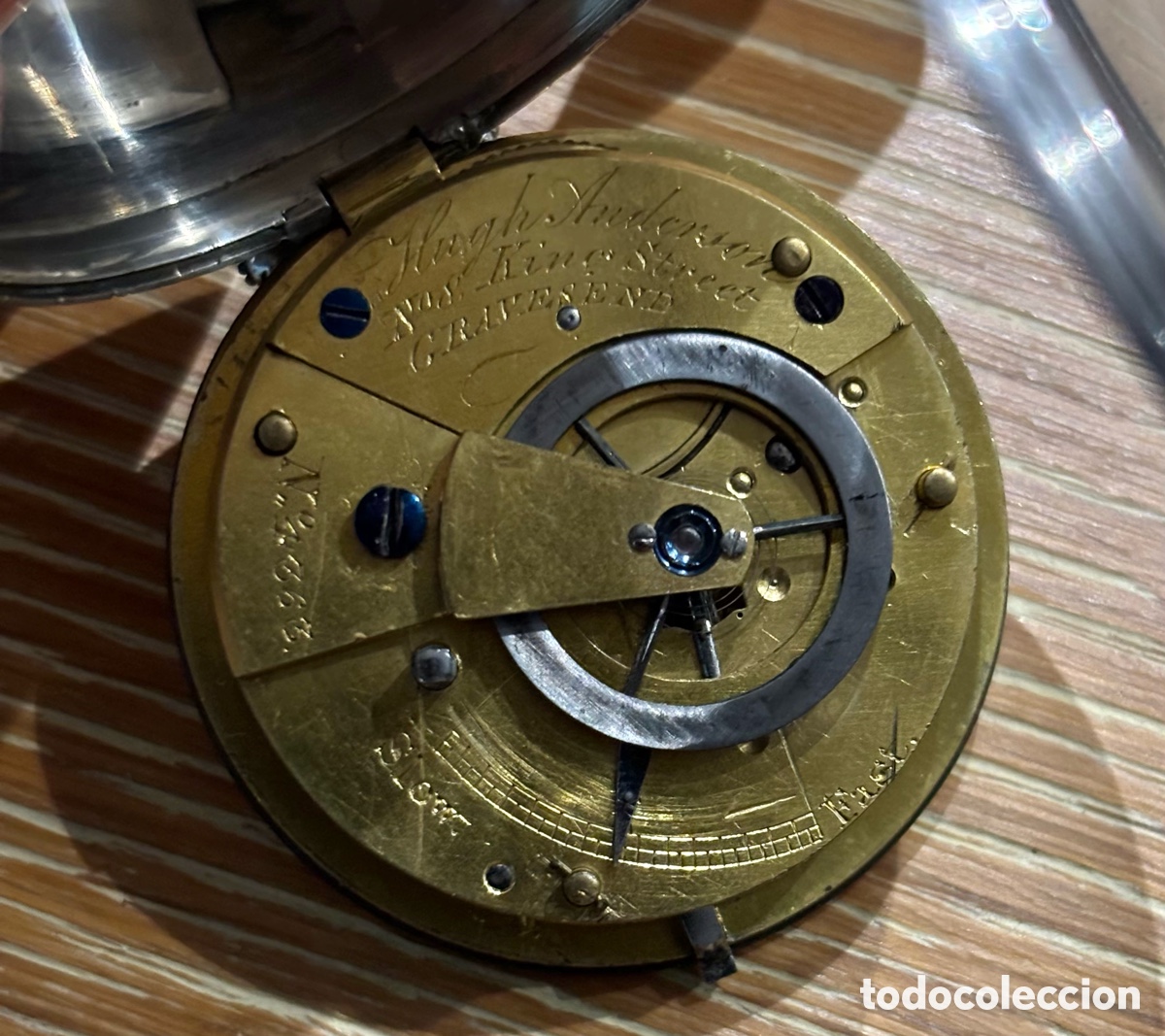 Relojes de bolsillo: Reloj de bolsillo antiguo - Foto 4