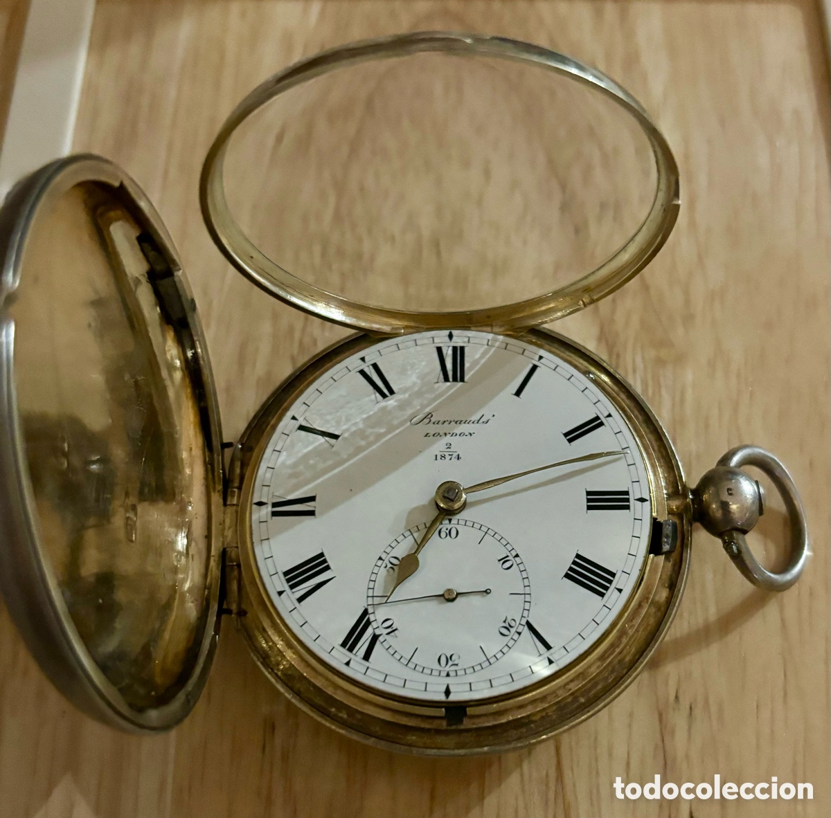 Relojes de bolsillo: Reloj de bolsillo antiguo - Foto 3