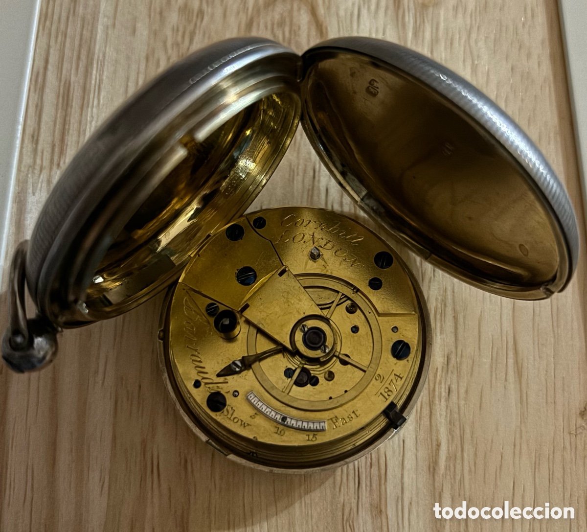 Relojes de bolsillo: Reloj de bolsillo antiguo - Foto 5