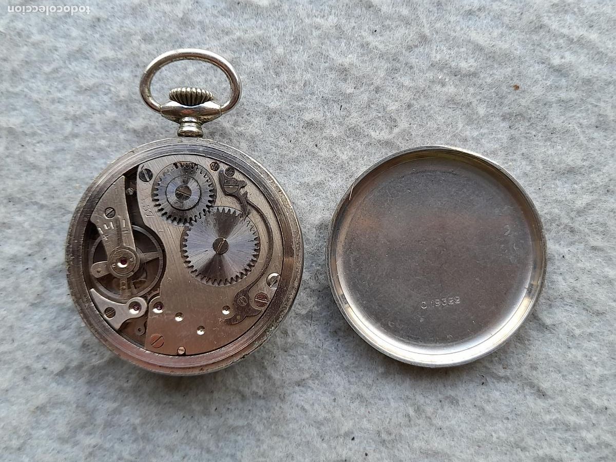 Relojes de bolsillo: Reloj de bolsillo antiguo Marca Regulateur. - Foto 4