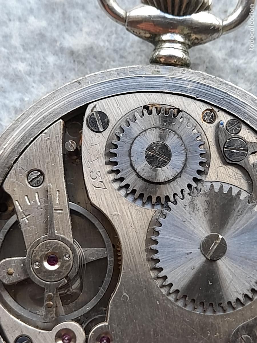 Relojes de bolsillo: Reloj de bolsillo antiguo Marca Regulateur. - Foto 7