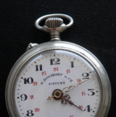Relojes de bolsillo: RELOJ BOLSILLO G ROSSKOPF & CIE FUNCIONANDO 45,2 MILÍMETROS