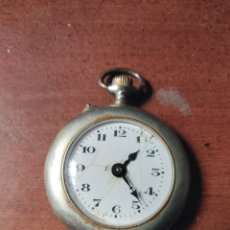 Relojes de bolsillo: ANTIGUO RELOJ BOLSILLO CRONOMETRO NAVAL MEDALLINE D'ARGENT MILAN 1906