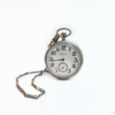 Relojes de bolsillo: RELOJ DE BOLSILLO CARGA MANUAL - UNIÓN SOVIÉTICA-RUSIA - AÑOS 50 - 100% ORIGINAL