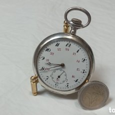 Relojes de bolsillo: 64/ANTIGUO RELOJ DE BOLSILLO DE PLATA, 51 MM, FUNCIONANDO, BUEN ESTADO