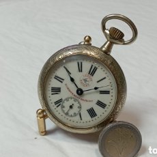 Relojes de bolsillo: 85/ ANTIGUO RELOJ DE BOLSILLO, LESSOR PATENT, ROSKOPF, 54 MM , FUNCIONANDO