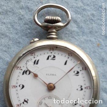 Relojes de bolsillo: Reloj de Bolsillo antiguo Marca Ultra. Funcionando. - Foto 3