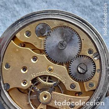 Relojes de bolsillo: Reloj de Bolsillo antiguo Marca Ultra. Funcionando. - Foto 7