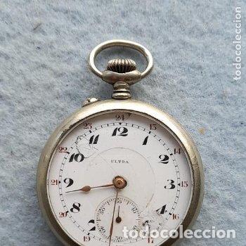 Relojes de bolsillo: Reloj de Bolsillo antiguo Marca Ultra. Funcionando. - Foto 1