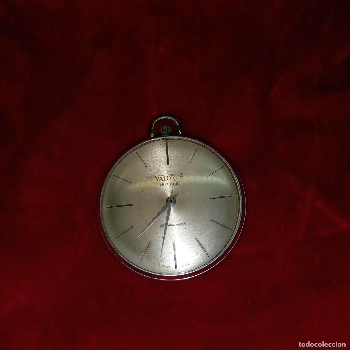 Relojes de bolsillo: RELOJ DE BOLSILLO SUIZO VALORUS. - Foto 5