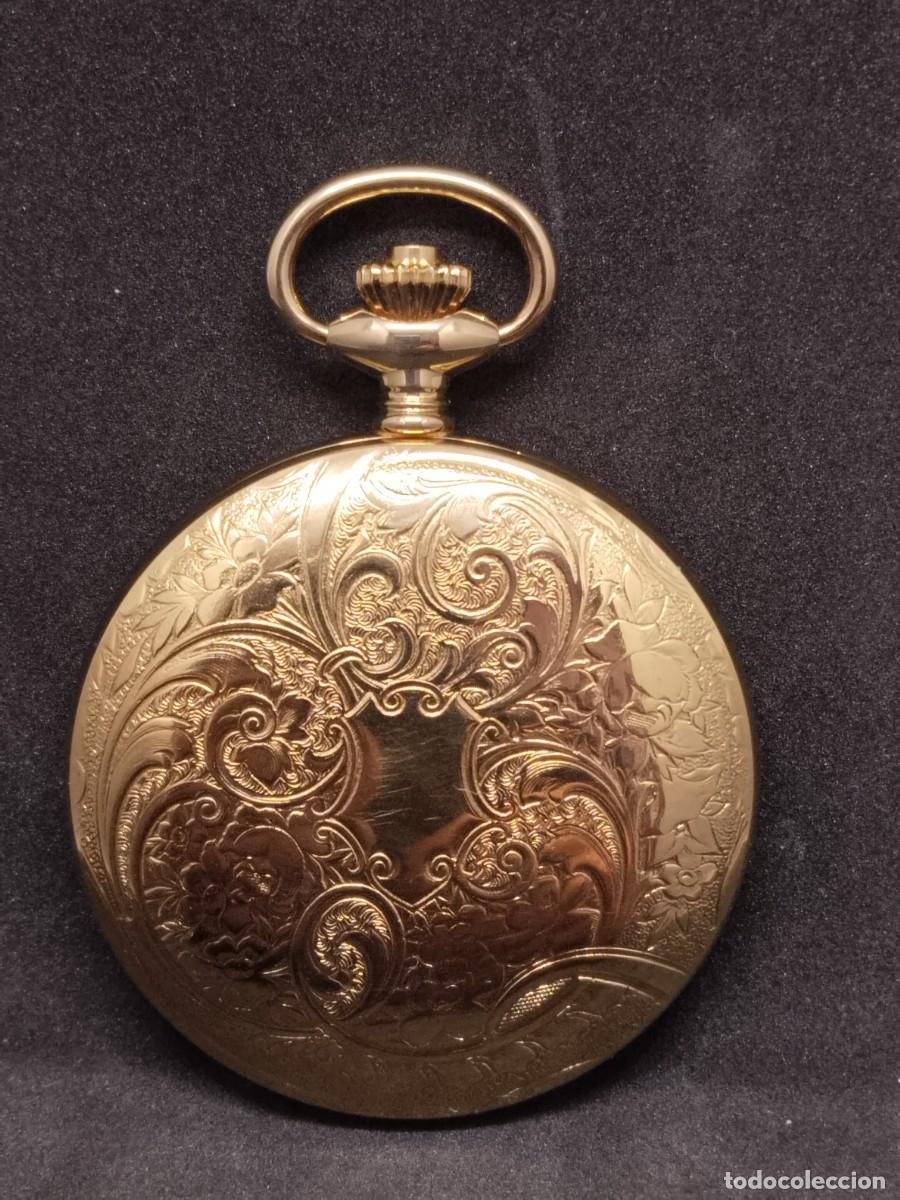 Relojes de bolsillo: Reloj Halcon ETA Unitas 6498 - Foto 6