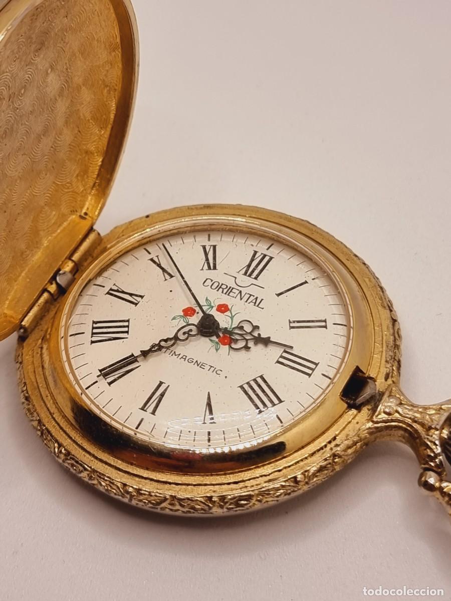 Relojes de bolsillo: Coriental reloj bolsillo( no funciona) - Foto 2