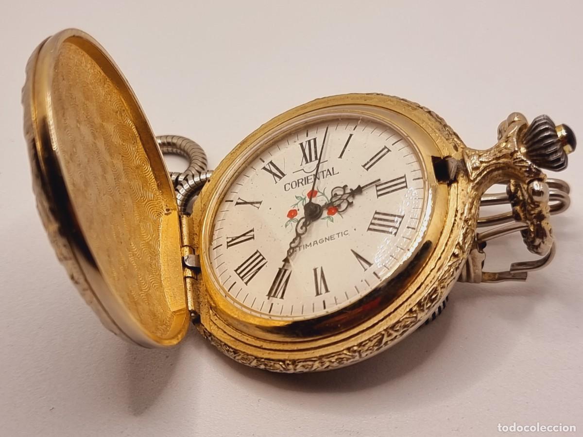 Relojes de bolsillo: Coriental reloj bolsillo( no funciona) - Foto 3