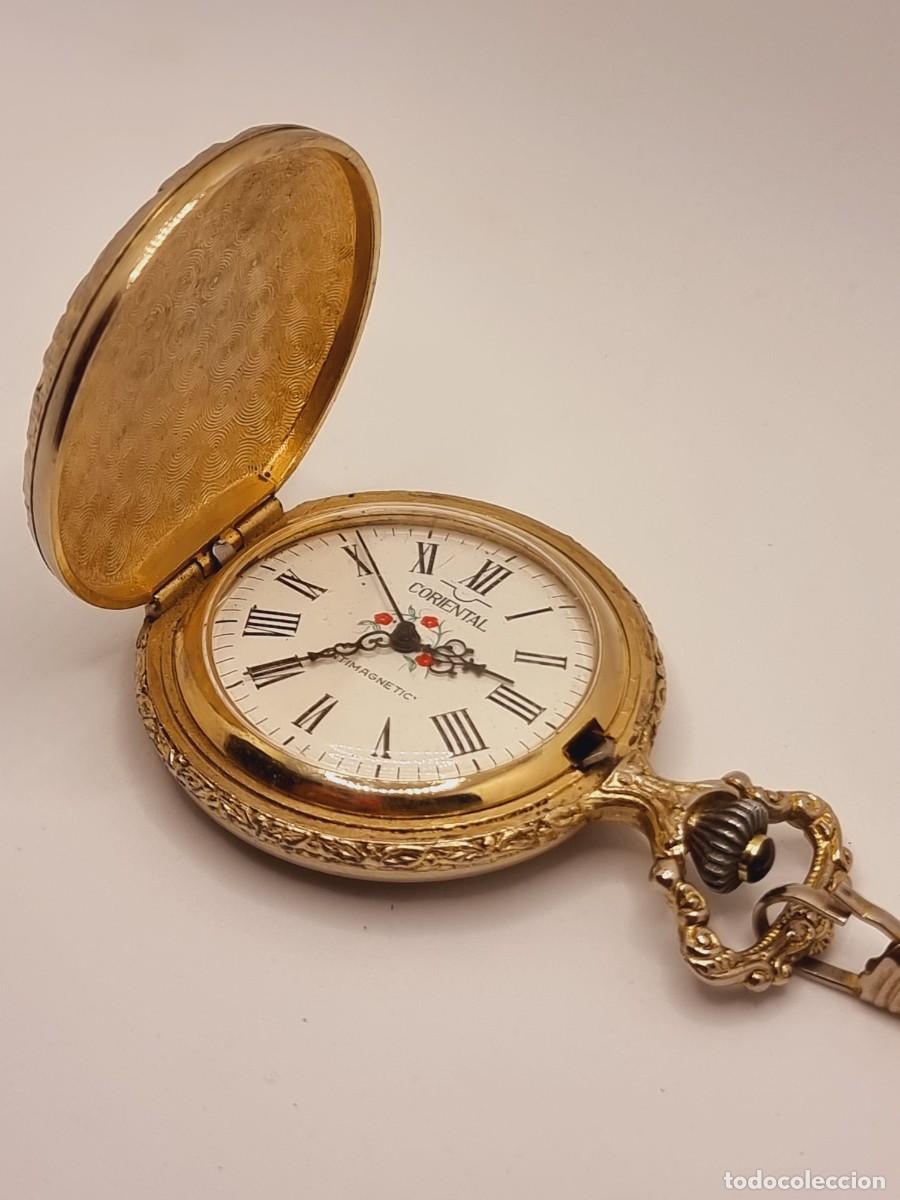 Relojes de bolsillo: Coriental reloj bolsillo( no funciona) - Foto 4