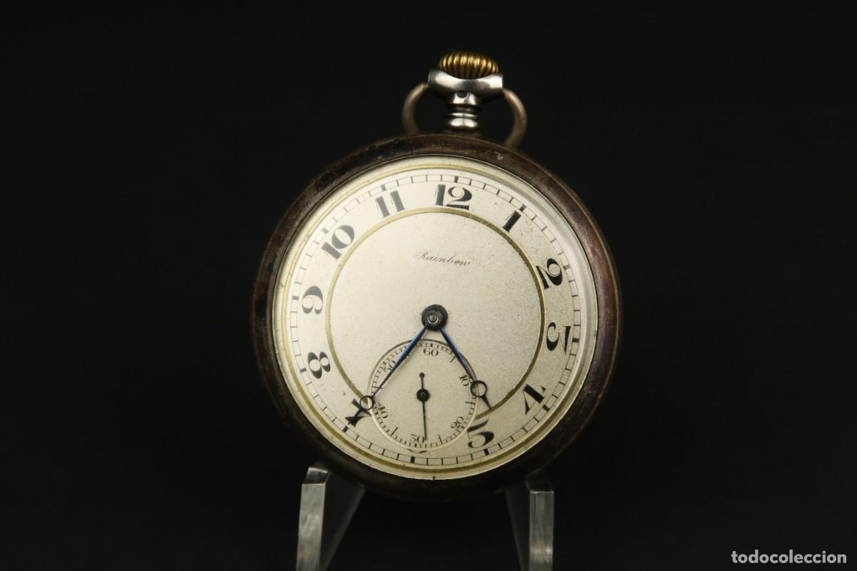 Relojes de bolsillo: Antiguo Reloj de Bolsillo de Plata - Foto 2