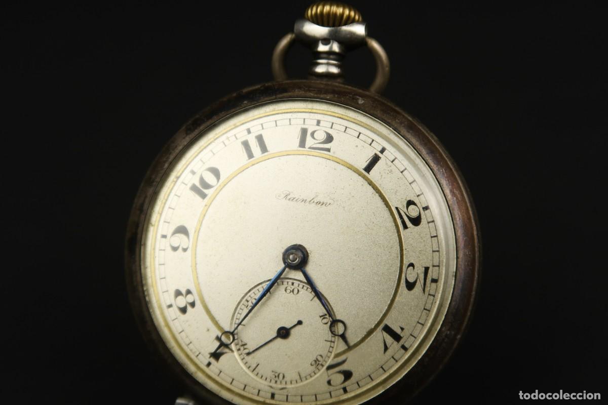 Relojes de bolsillo: Antiguo Reloj de Bolsillo de Plata - Foto 4