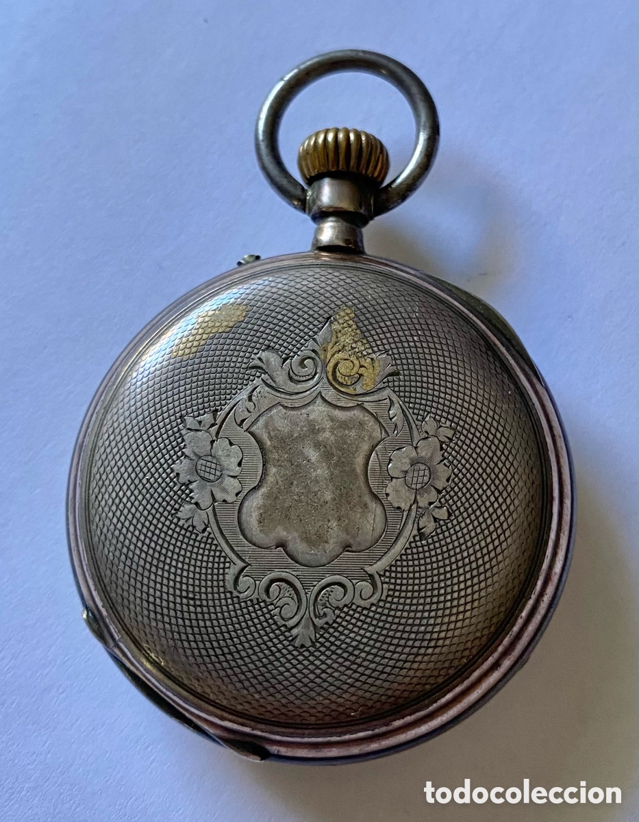 Relojes de bolsillo: Reloj de bolsillo antiguo - Foto 4