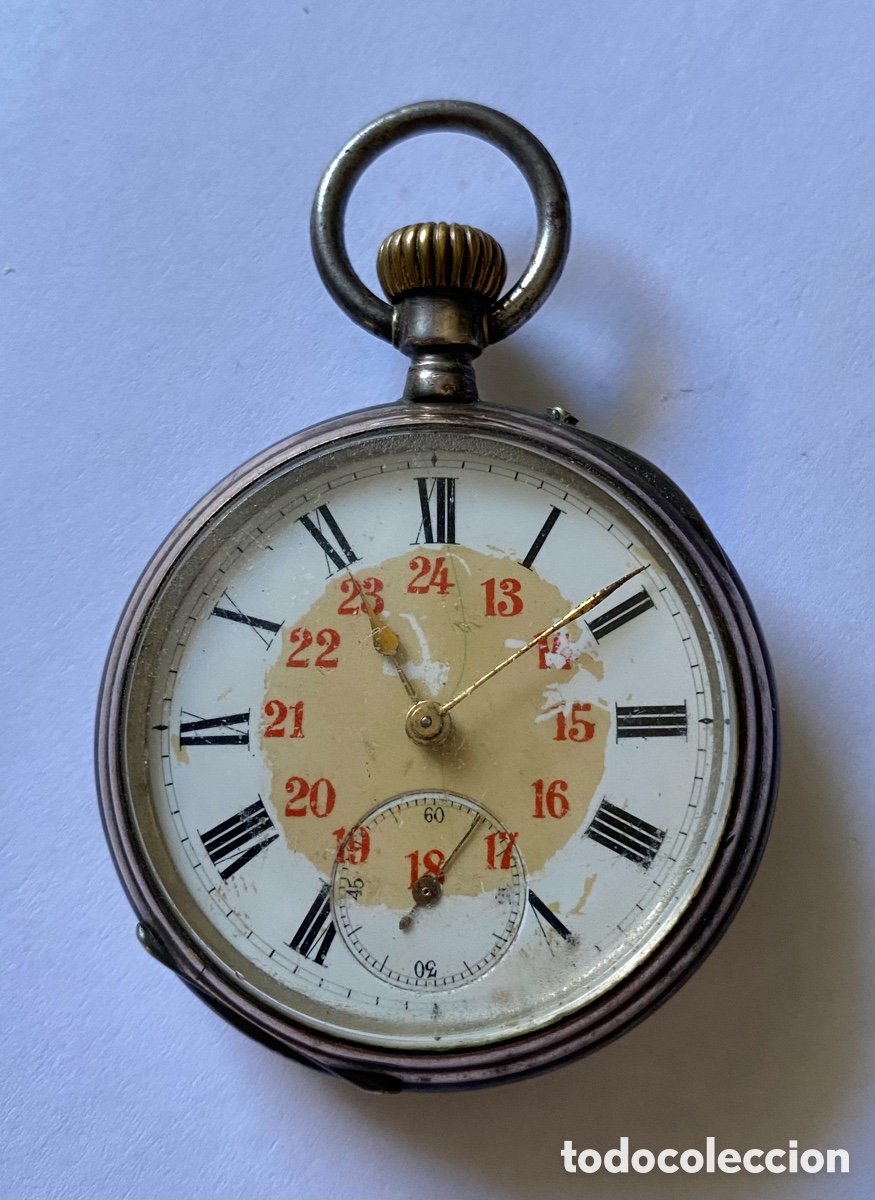 Relojes de bolsillo: Reloj de bolsillo antiguo - Foto 1