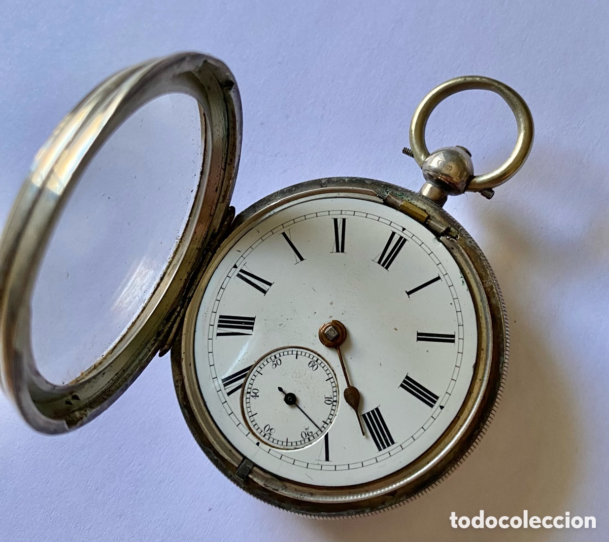 Relojes de bolsillo: Reloj de bolsillo antiguo - Foto 3