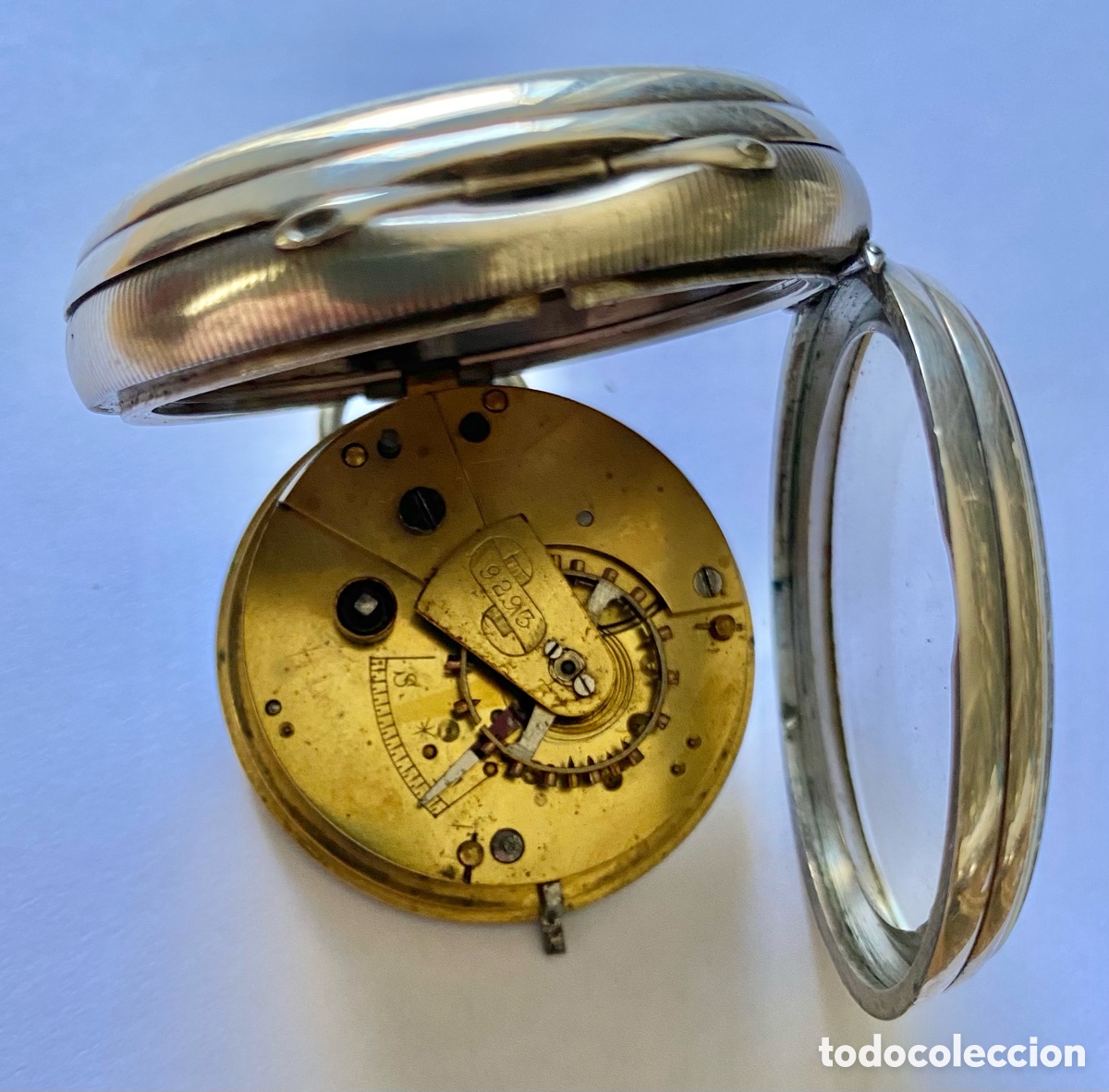 Relojes de bolsillo: Reloj de bolsillo antiguo - Foto 4
