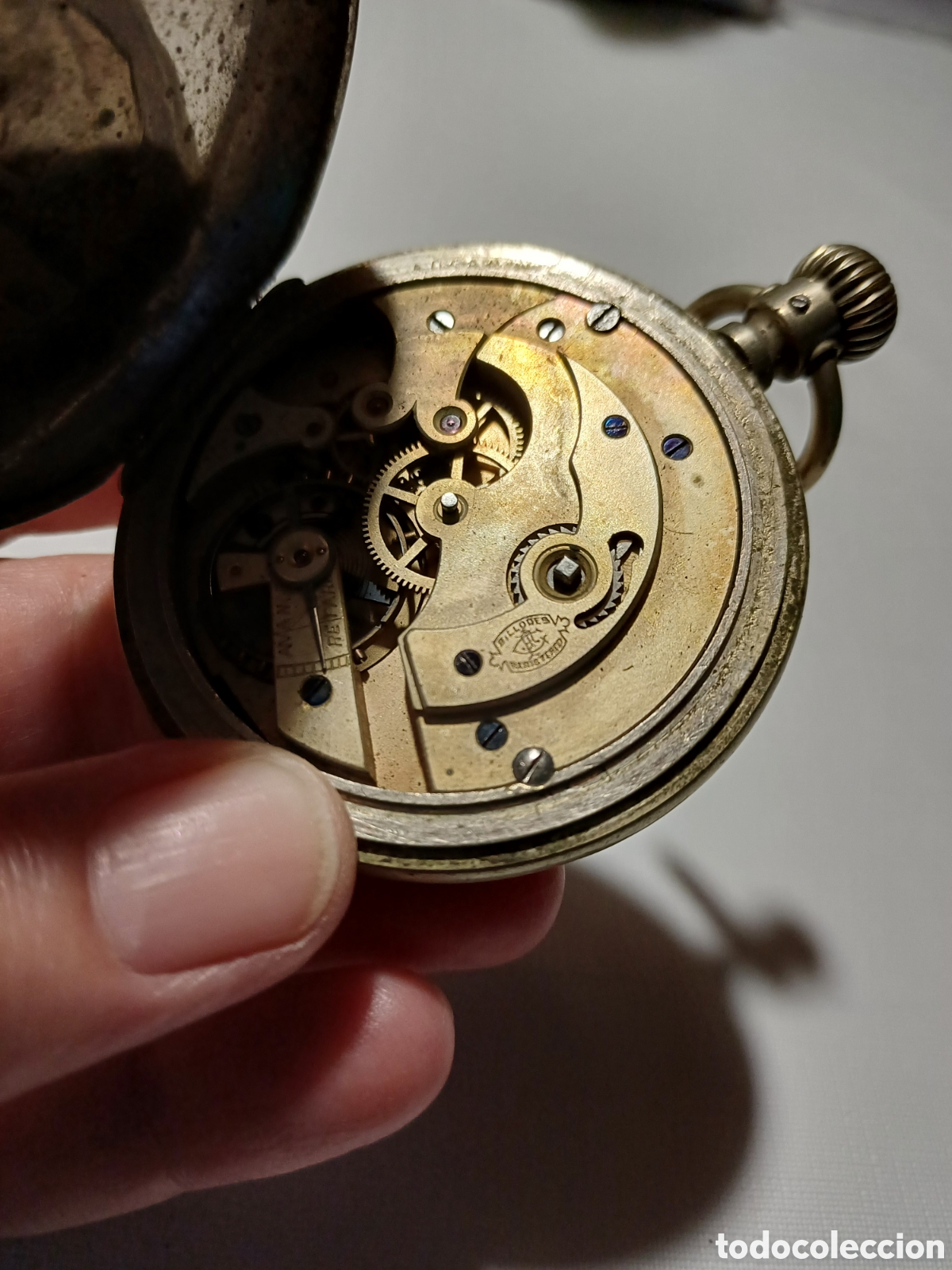 Relojes de bolsillo: Reloj antiguo de bolsillo - Foto 4