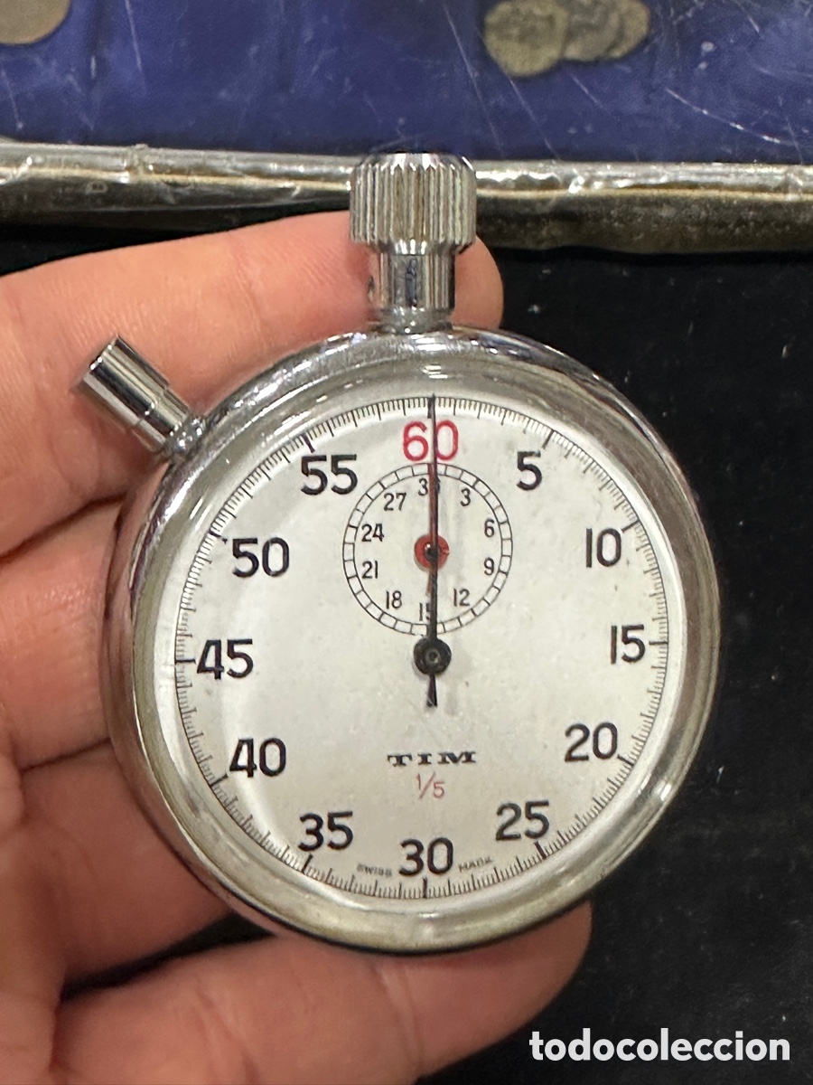 Relojes de bolsillo: Cronometro marca Tim funcionando - Foto 2