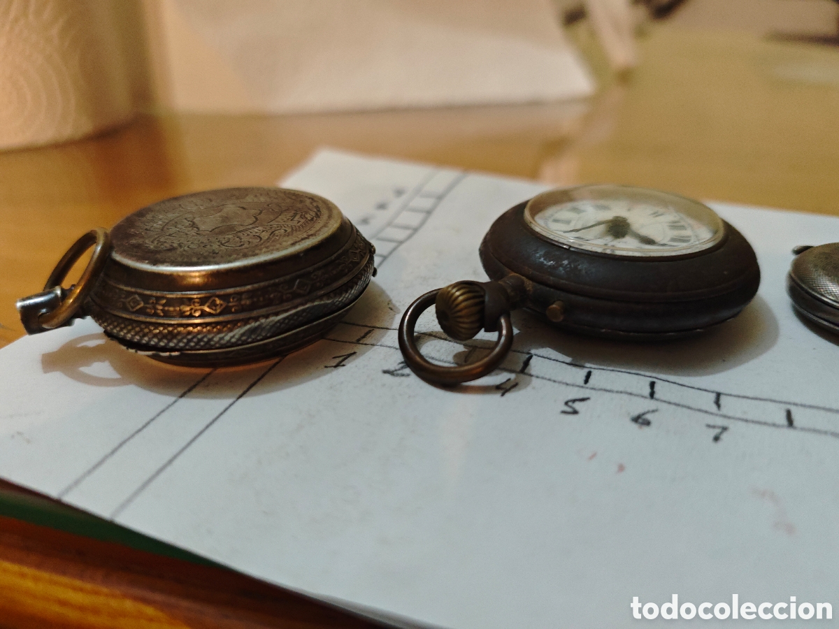 Relojes de bolsillo: Lote de Relojes de Bolsillo. - Foto 23