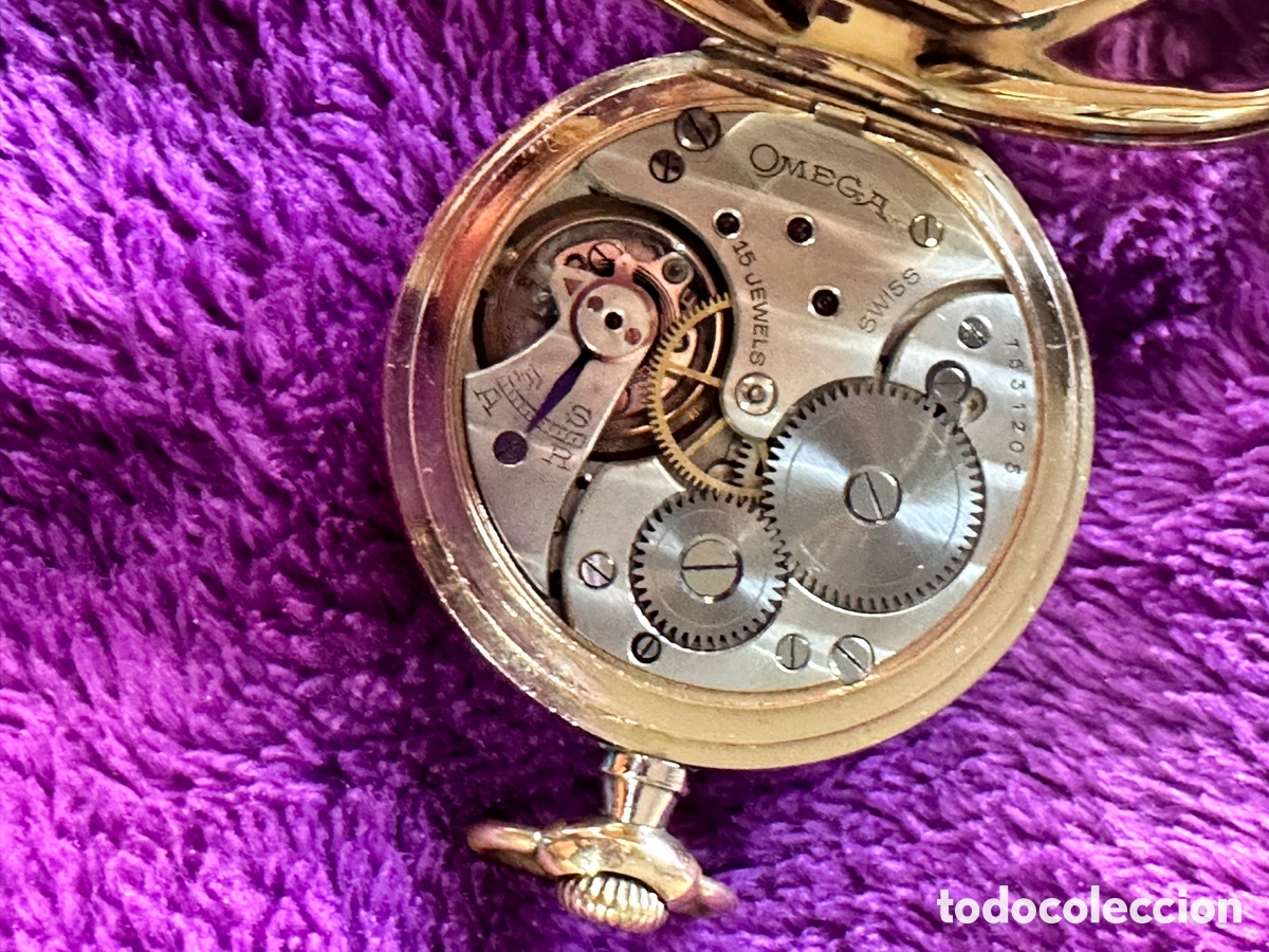 Relojes de bolsillo: Reloj Omega de bolsillo - Foto 3