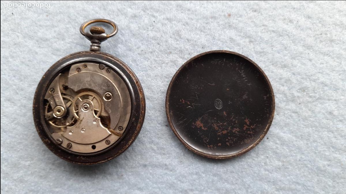 Relojes de bolsillo: Reloj de bolsillo antiguo. - Foto 3
