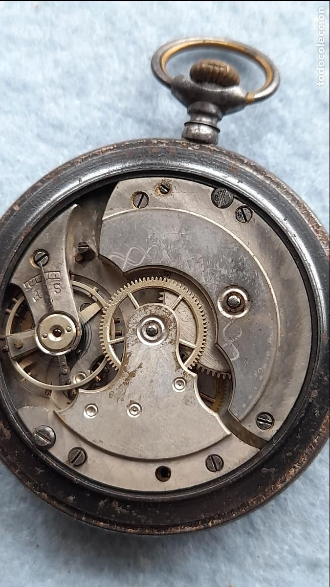 Relojes de bolsillo: Reloj de bolsillo antiguo. - Foto 4