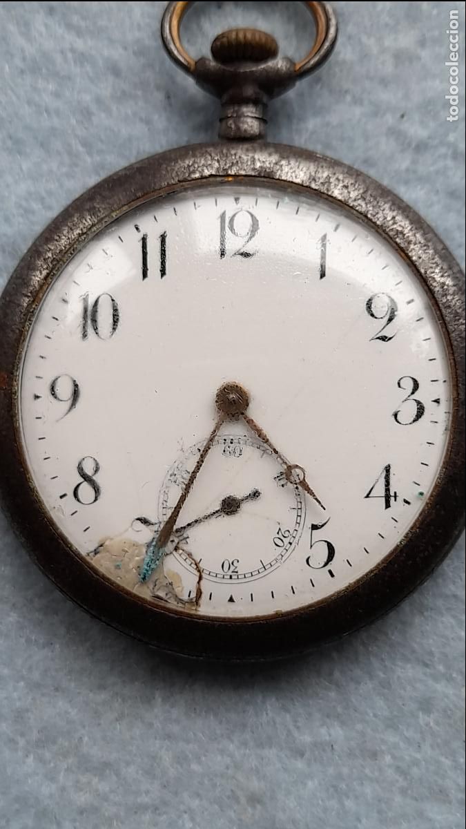 Relojes de bolsillo: Reloj de bolsillo antiguo. - Foto 5
