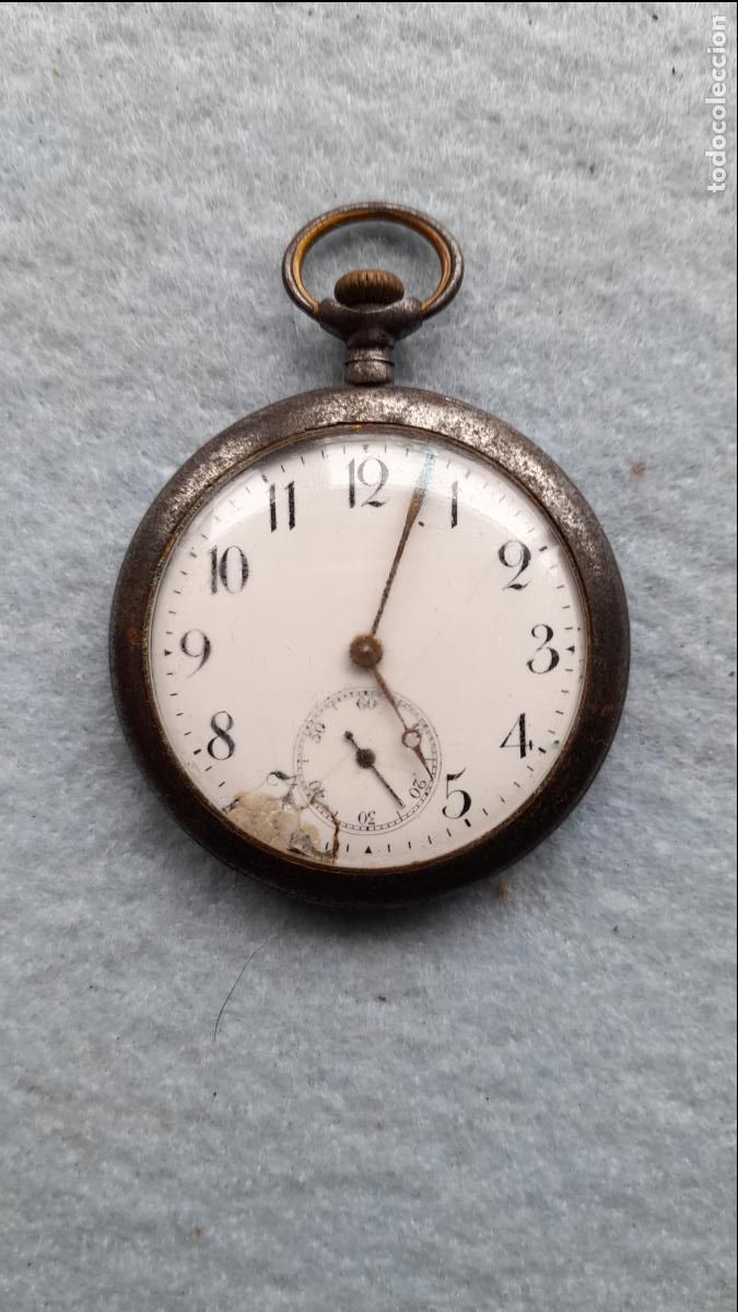 Relojes de bolsillo: Reloj de bolsillo antiguo. - Foto 1