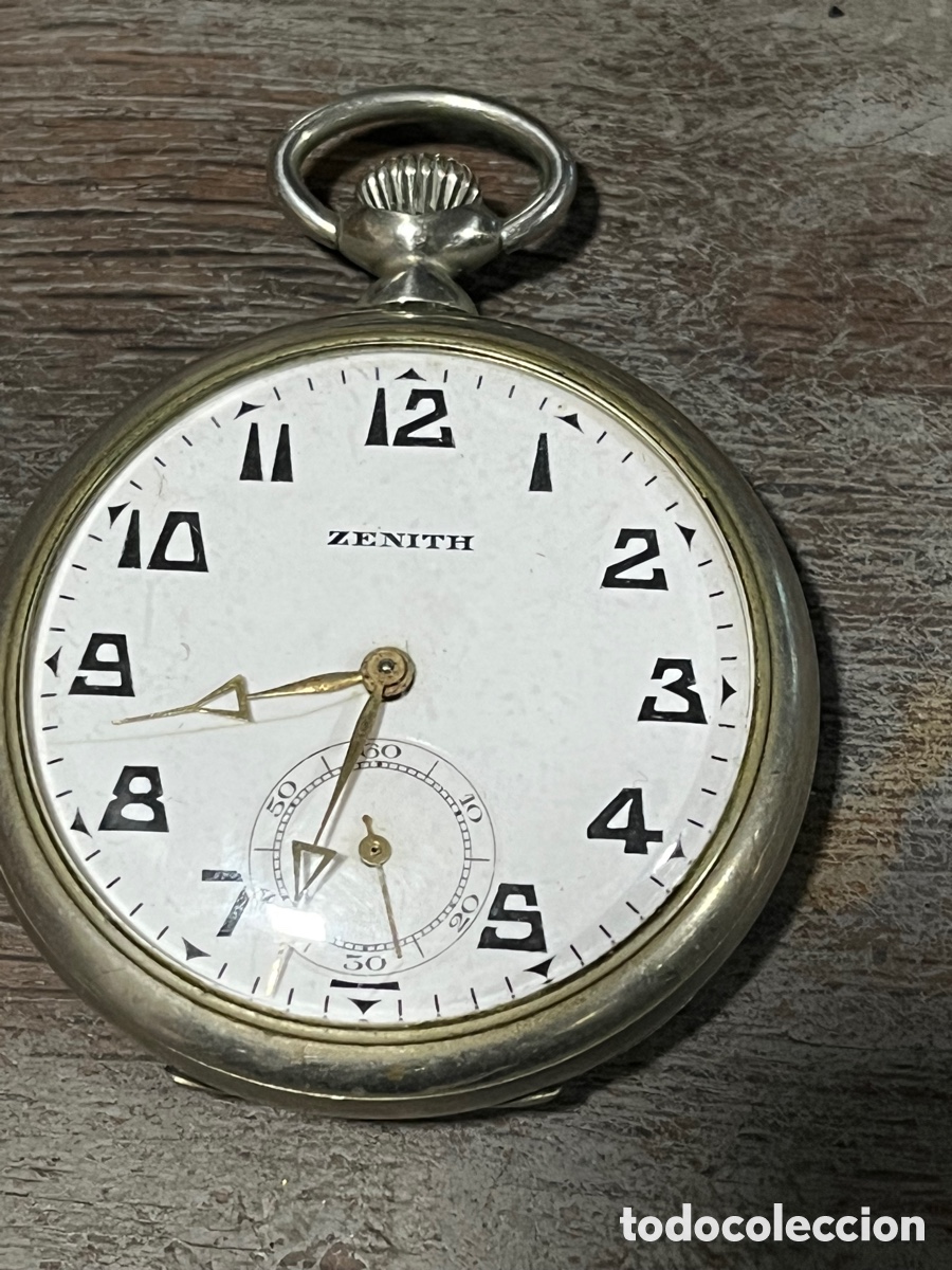 Relojes de bolsillo: RELOJ SUIZO BOLSILLO ZENITH FUNCIONA - Foto 1