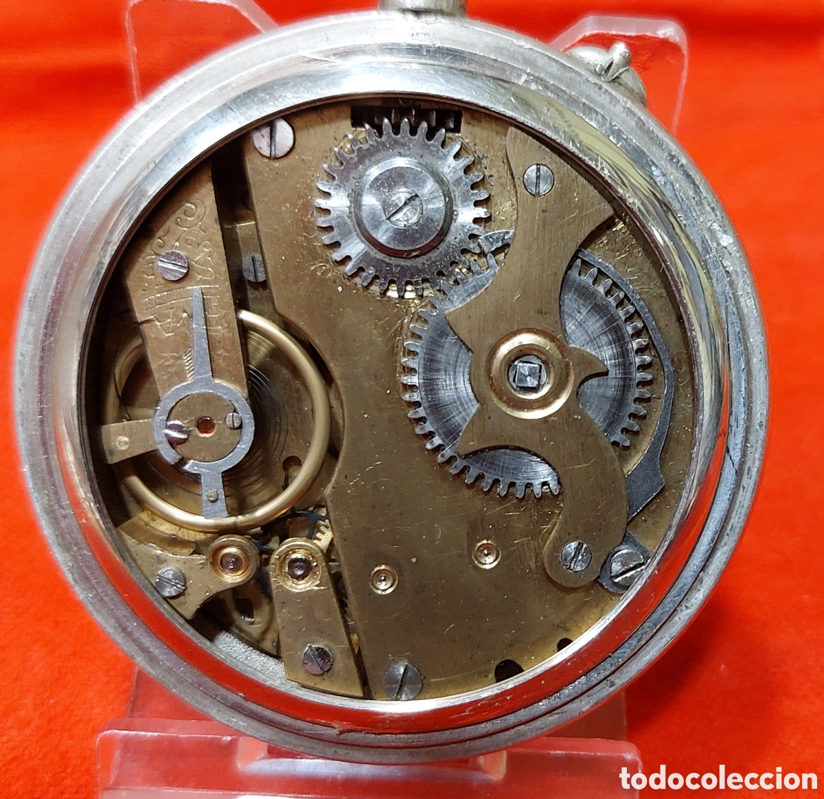 Relojes de bolsillo: ANTIGUO RELOJ DE BOLSILLO FUNCIONANDO - Foto 2