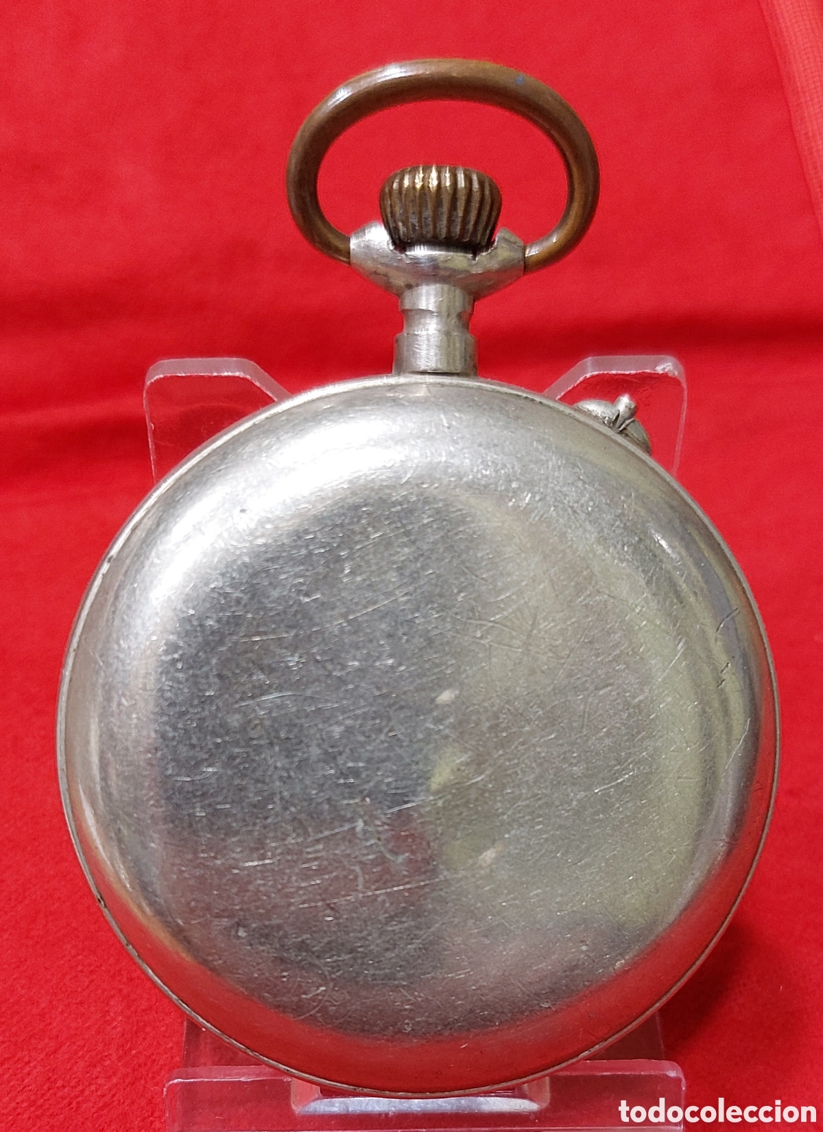 Relojes de bolsillo: ANTIGUO RELOJ DE BOLSILLO FUNCIONANDO - Foto 3